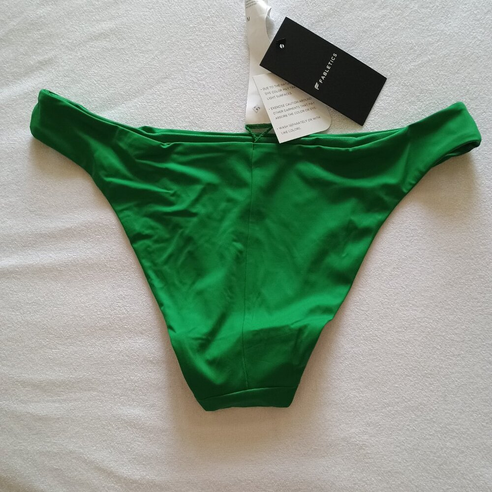 NWT Fabletics Swimwear Bikini Bottom Verde Size Med - Picture 4 of 5
